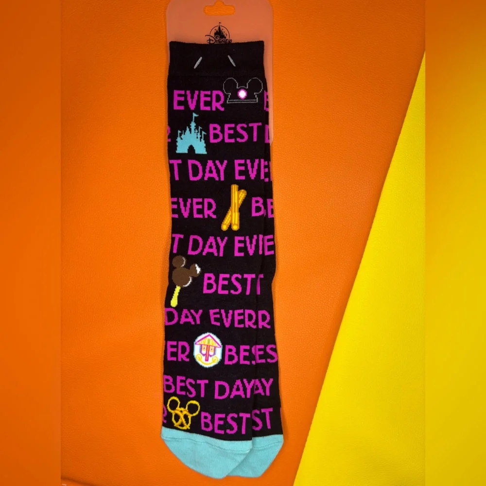 Disney‎ Parks Graphic Socks Bundle NEW
